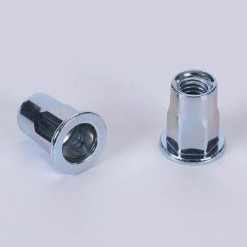 Cap plat jumătate hex de nuci de oțel hexagonal